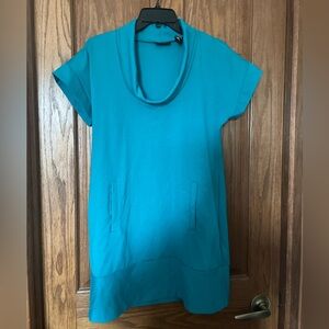 New York & Company Teal Dress Size Small
